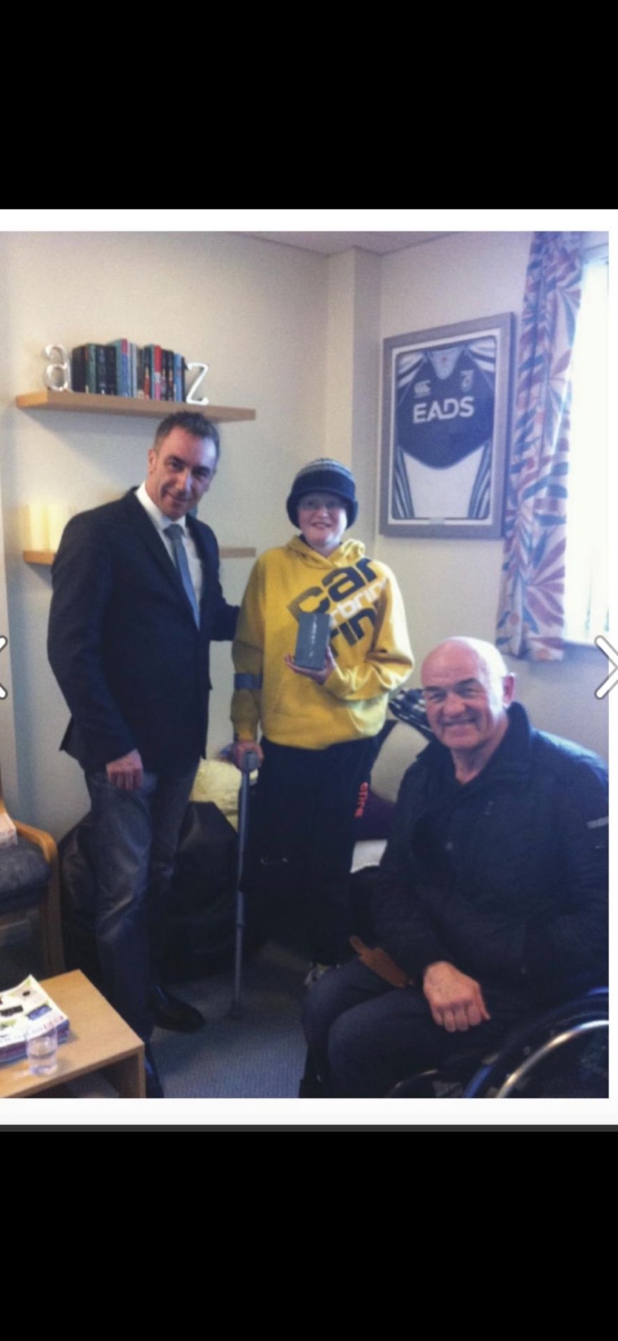 Visiting supported families